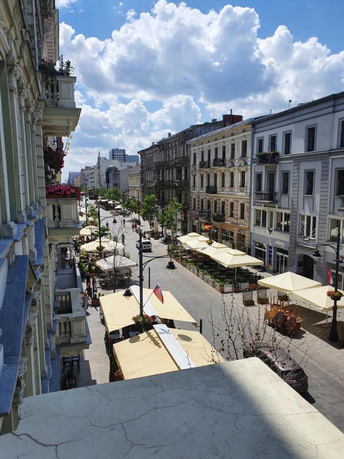 Prestige Aparthotel Piotrkowska 82 - Wyjatkowy Widok Na Deptak Łódź Eksteriør billede