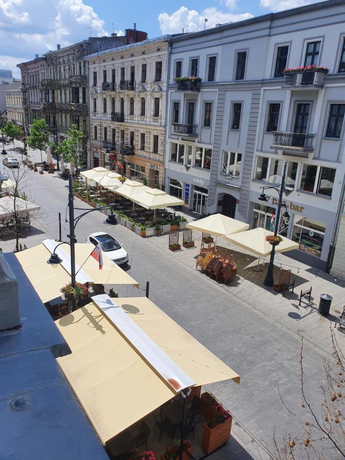 Prestige Aparthotel Piotrkowska 82 - Wyjatkowy Widok Na Deptak Łódź Eksteriør billede